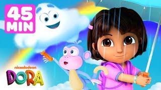Dora & Boots Chase A Cloud & More Fantastic Full Episode Adventures! ️  45 Minutes | Dora & Friends