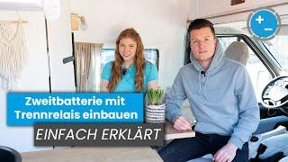 Zweitbatterie einbauen mit Trennrelais | Schritt für Schritt |Tutorial