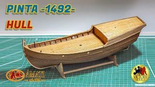 Pinta 1492 from Amati  - Part 1 (Hull)