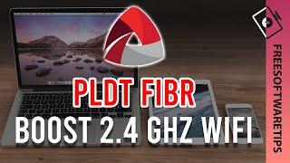 Boost 2.4 Ghz Wifi on your PLDT Home Fibr Router