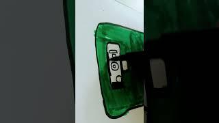 how to draw a galaxy note 9 phone