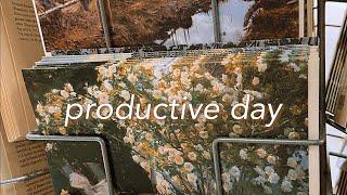 Мой продуктивный день//study diaries//my productive day//one day in my life