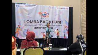 Juara 1 Nasional Lomba Baca Puisi FLS2N 2023