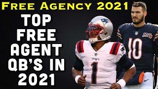 Top QB's Available in NFL Free Agency 2021