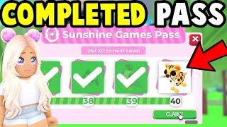 I Completed the Sunshine Games Pass in __ HOURS!