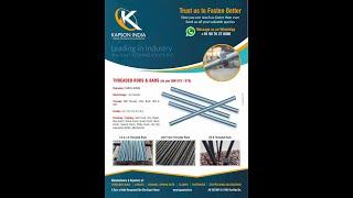 We are Leading Manufacturer Threaded rods & threaded bars