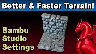 Print terrain smoother & faster!