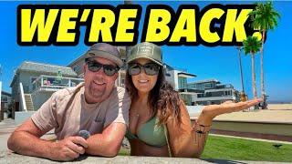 BEST LIFE DAILY: WE ARE BACK! Hanging out at Newport Beach.. Quick Chat/Check in + Lunch & Swimming!
