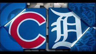 Cubs vs  Tigers Highlights