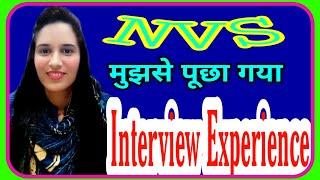 NVS #Interview Experience l Selected in NVS Interview l #Teacher Interview Experience l PD Classes