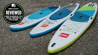 Red Paddle Co Ride, Sport and Voyager range / Comparison Video