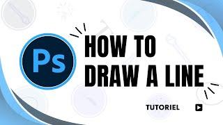 How to draw a line in Photoshop