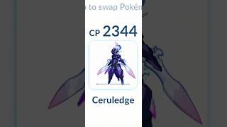 1 HP New Ceruledge Destroy Grunt Badly in #pokemongo