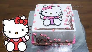 Birthday Cake Hello Kitty | LeNsCake Kdi