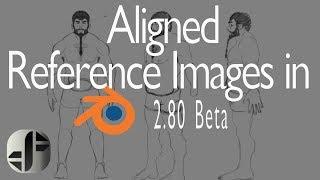 Blender 2.8 Tutorial | How to set up reference images