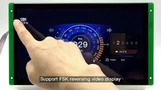 DWIN INTELLIGENT LCD DISPLAY UI SOLUTION INCLUDING REVERSING CAMERA | DGUS GUI SHARE