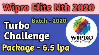 (Big Update) Wipro Turbo Challenge | Wipro Elite nth 2020