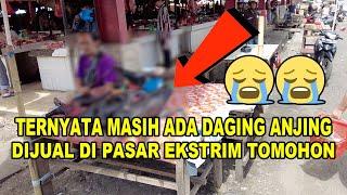 Ternyata Masih Jual Daging Anjing Di Pasar Ekstrim Tomohon