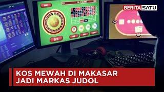 Polrestabes Makassar Gerebek Kos Mewah Markas Judol | Beritasatu