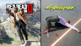 Red Dead Redemption 2 VS Cyberpunk 2077 - NPC Comparison