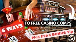The Best Ways To Get FREE Comps At The Casinos!   Plus A SECRET BONUS TIP you can use right NOW.