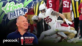 Malik Nabers, Trey McBride lead Berry's WR, TE love list | Fantasy Football Happy Hour | NFL on NBC