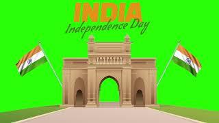 Happy Independence Day Animation Green Screen