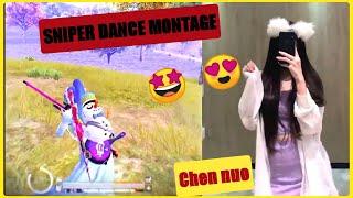 SNIPER DANCE MONTAGE | CHEN NUO  |  PUBG MOBILE   #Short