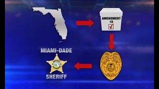 ¡La importancia de la posición de Sheriff condado Miami-Dade . "Programa grabado hace 2 años" !