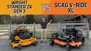 The Best Commercial Stand-On Mower | Wright Stander ZK Gen 3 vs. SCAG V-Ride XL