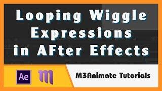 Looping Wiggle Expression - After Effects Tutorial