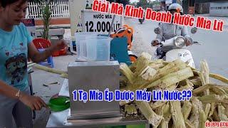 Kinh Doanh Nước Mía Lít Lãi NTN? 1 Tạ Mía Ép Được Bao Nhiêu Lít Nước Mía??