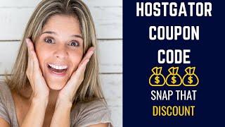 Hostgator Coupon (Promo) Code [VERIFIED 2022]: Biggest Savings Ever!!!