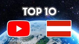 Die TOP 10 YouTuber aus Österreich