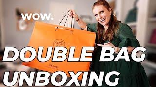 DOUBLE Hermes Bag Unboxing 