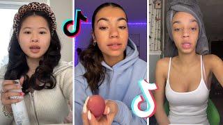 Makeup Tutorial Tiktok Compilation - GRWM  ( Get Ready With Me ) ️(Skincare, Makeup, Outfits) 1166