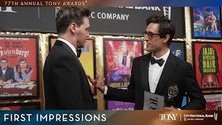 Justin Peck | 2024 Tony Awards First Impressions