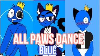 All paws dance blue rainbow friends