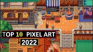 TOP 10 BEST Upcoming PIXEL ART Indie Games of 2022 (PART 1)