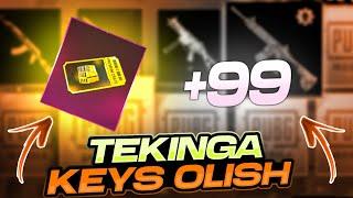 PUBG MOBILE TEKINGA KEYS OLISH // TEZ KEYS YIG’ISH