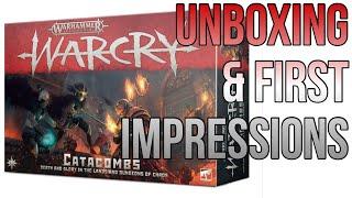Warcry catacombs unboxing & first impressions