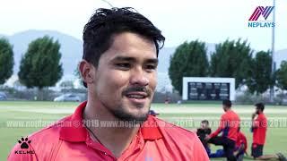 What Karan KC Said after Career best bowling | Interview|Neplays Tv