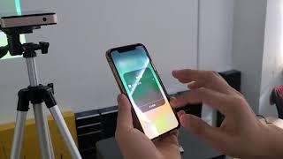 Vivicine P09 projector connect iphone X (IOS)