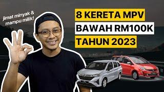 8 Kereta Keluarga MPV Terbaik Bawah RM100K Tahun 2023