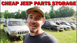 Discover The Genius Behind Storing Parts For Over 700 Jeep Cherokees! On a Budget Too!!