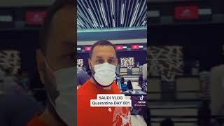 Saudi Vlog - Quarantine Day 001: Travelling from Bahrain to Riyadh and starting my 7 day Quarantine