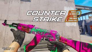 AK-47 Neon Revolution CS2 Skin | 4K60FPS Showcase & Review