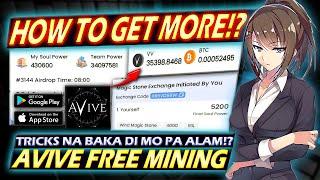 AVIVE FREE MINING | How to Get More and Fast Mining!? Tagalog Tutorial