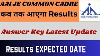 aai je answer key | aai je common cadre expected cut off | aai je common cadre results | aai je