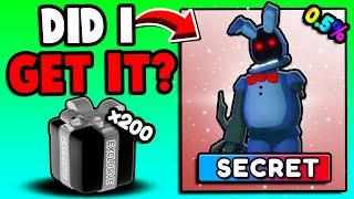 I Opened 200 EXCLUSIVE PRESENTS And Got ___? (Five Nights TD)